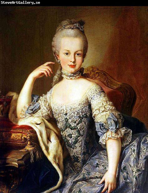 unknow artist Portrait of Archduchess Maria Antonia of Austria